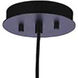 Cypress 1 Light 5 inch Black Pendant Ceiling Light