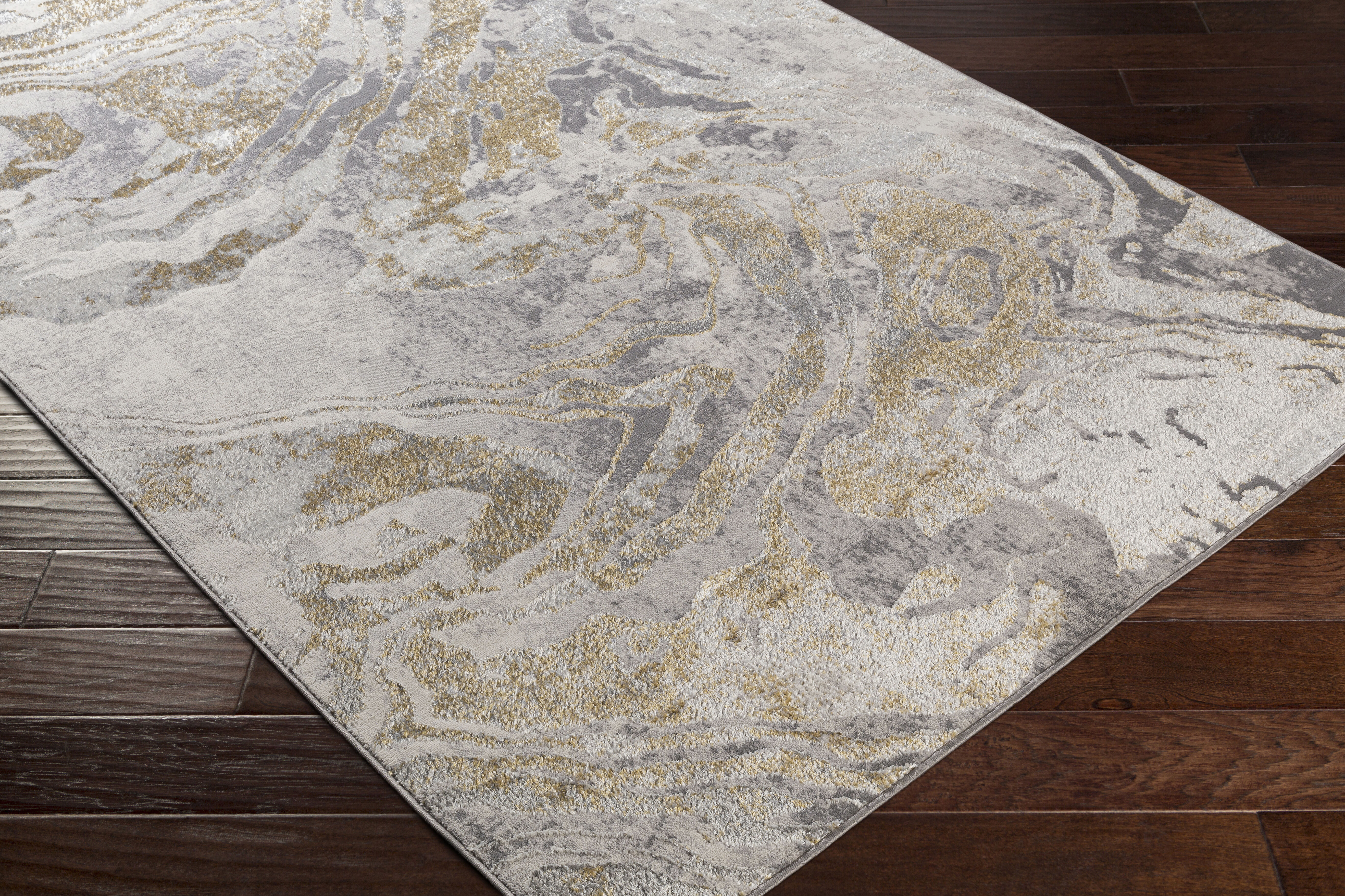 Firenze 84 X 62 inch Light Grey Rug, Rectangle