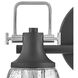 Easton 2 Light 14.5 inch Black with Chrome Vanity Light Wall Light in Black/Chrome
