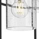 Burgess 5 Light 15.5 inch Matte Black Foyer Light Ceiling Light, Design Series