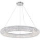 Veronique 16 Light 40 inch Chrome Down Chandelier Ceiling Light