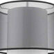 Roosevelt 62 inch 100.00 watt Espresso/ Brushed Nickel Floor Lamp Portable Light