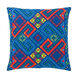 Global Brights 18 X 18 inch Bright Blue/Bright Red/Saffron/Grass Green Pillow Kit, Square