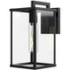 Brentwood 1 Light 12.38 inch Textured Black Exterior Wall Sconce