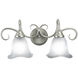 Bella LED 19.75 inch Brushed Nickel Bathroom Light Wall Light
