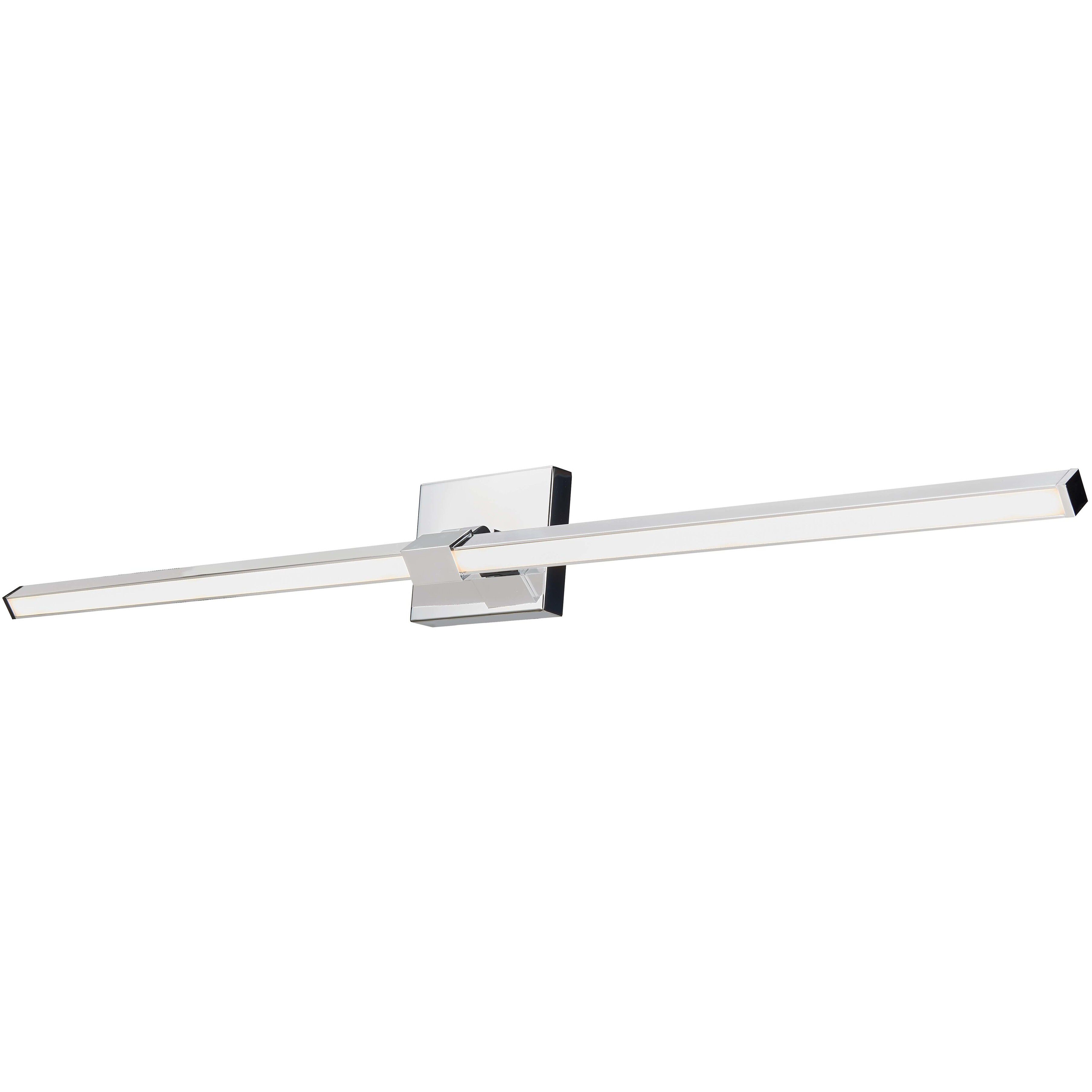Epee LED 42 inch Chrome Bath Vanity Light Wall Light