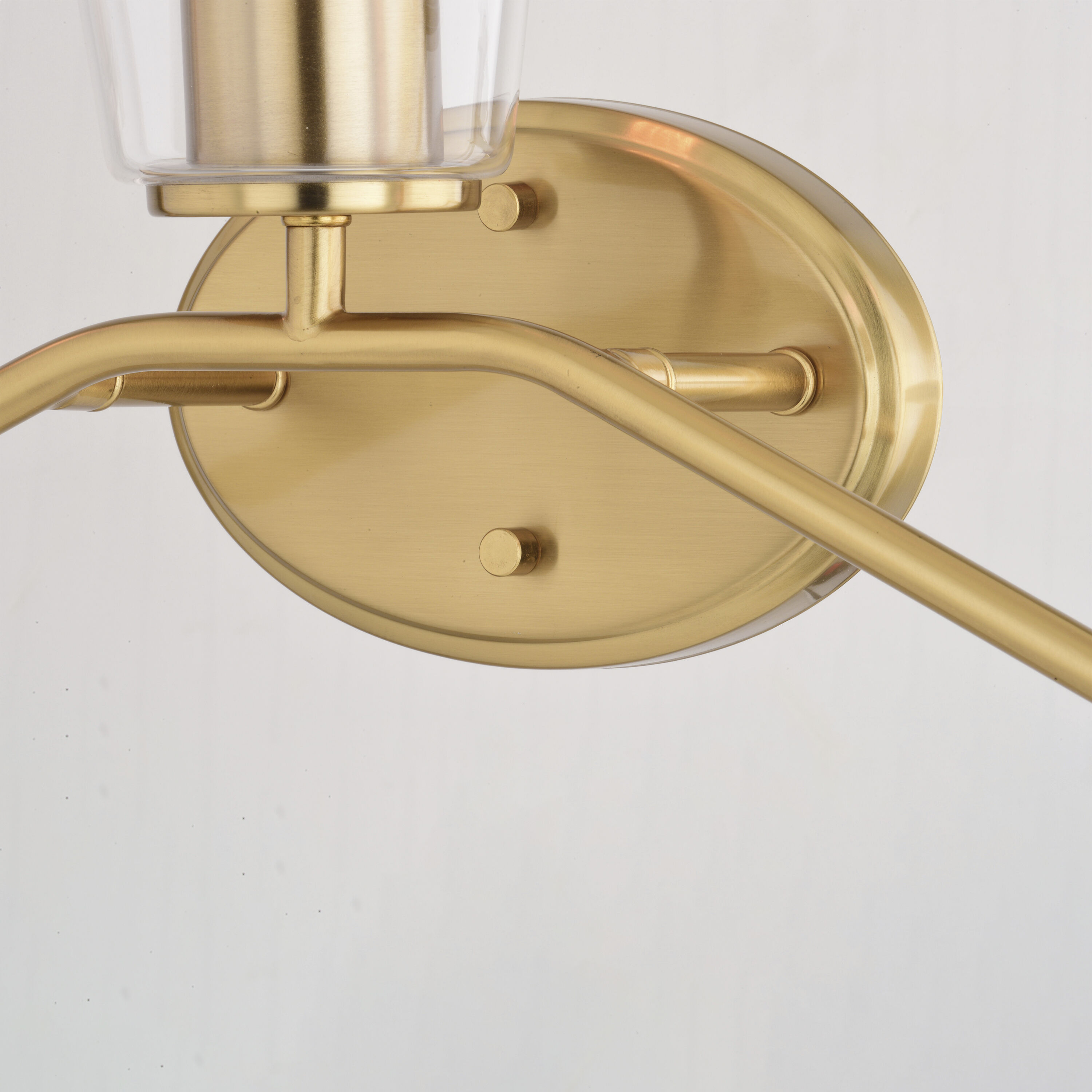 Beverly LED 22 inch Muted Brass Bathroom Light Wall Light in 3