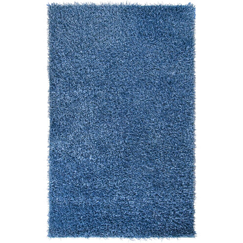 Vivid 34 X 21 inch Denim Rug