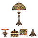 Evelyn 26 inch 75.00 watt Antique Golden Bronze Table Lamp Portable Light
