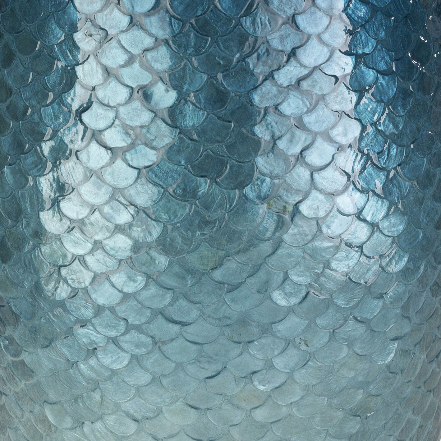 Blue Ocean 19.69 X 13.78 inch Aqua End Table