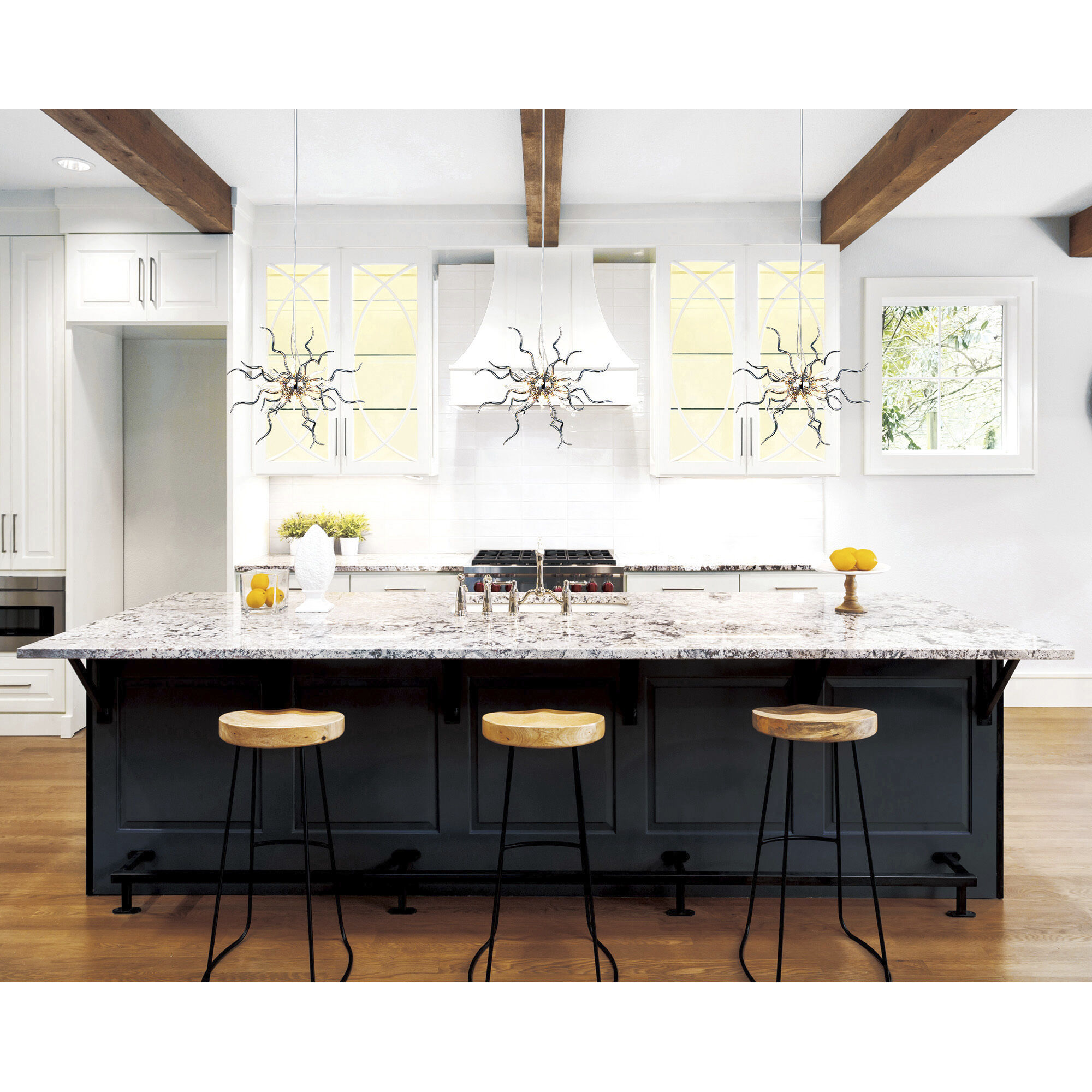 Chrome twist ceiling light shop