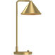 Alora Mood Remy 20.13 inch 60.00 watt Brushed Gold Table Lamp Portable Light