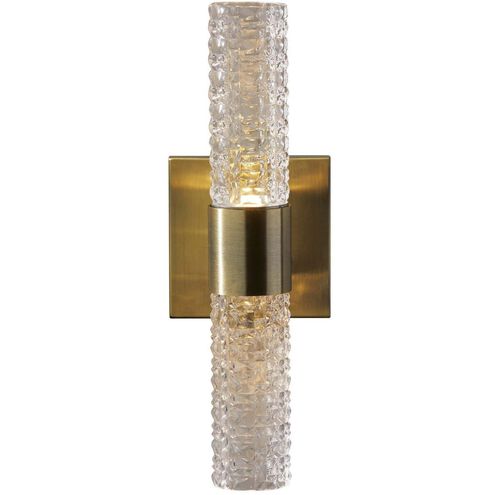 Harriet LED 5 inch Antique Brass Wall Lamp Wall Light