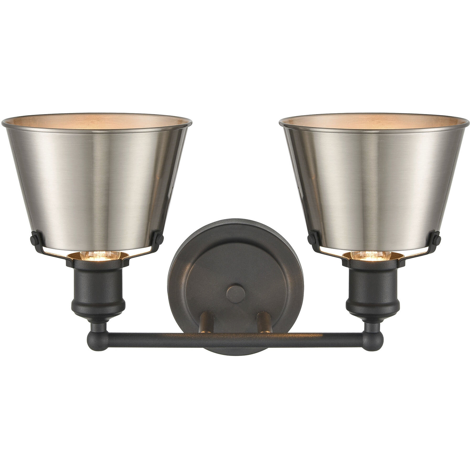 Holgate 2 Light 15 inch Charcoal Vanity Light Wall Light