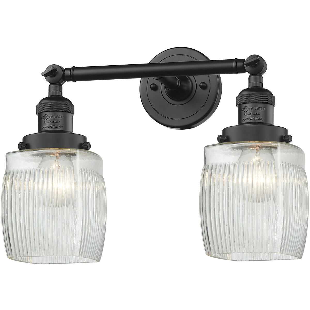 Franklin Restoration Colton LED 6 inch Matte Black Bath Vanity Light Wall Light, Franklin Restoration