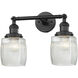 Franklin Restoration Colton LED 6 inch Matte Black Bath Vanity Light Wall Light, Franklin Restoration