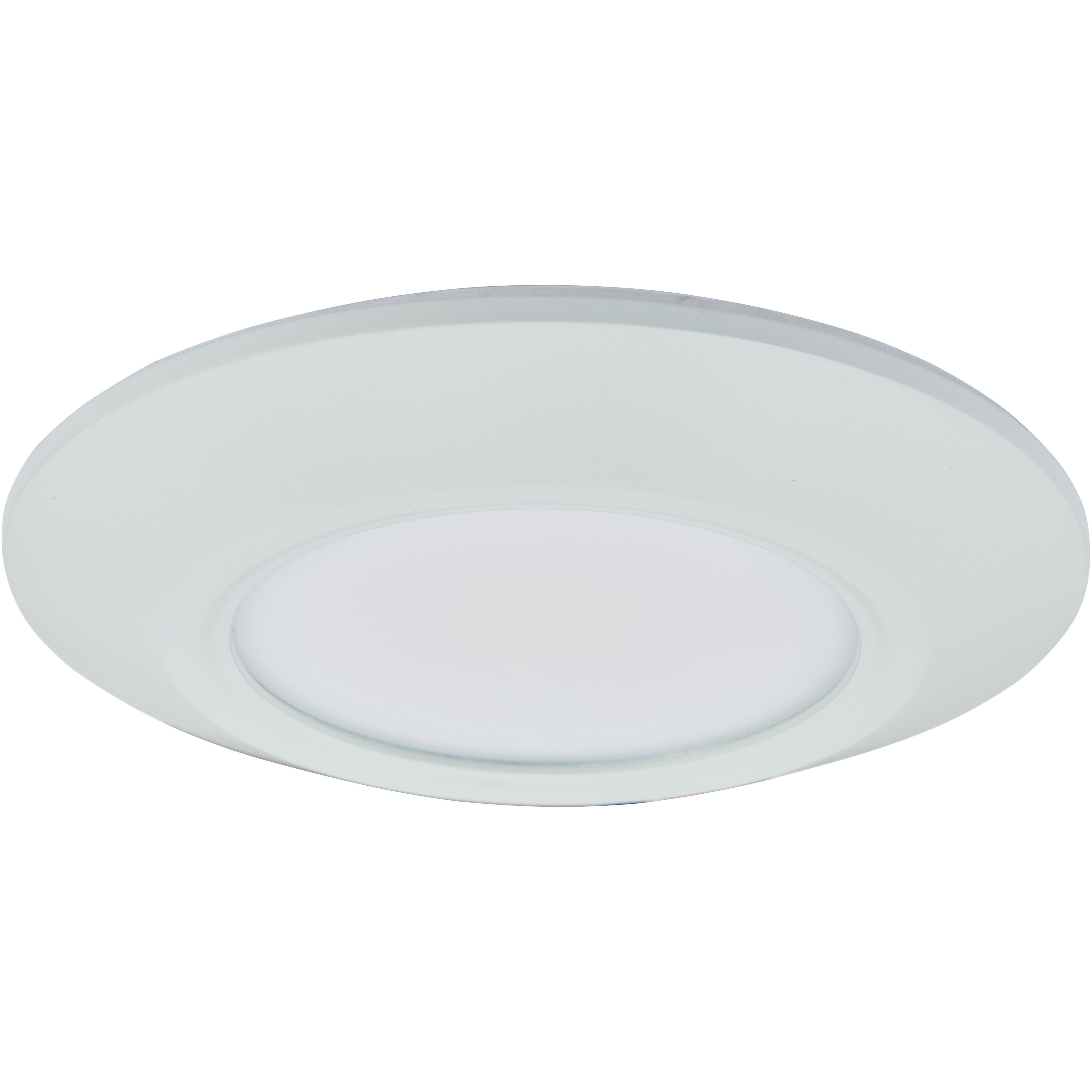 Button LED 6.3 inch White Flush Mount Ceiling Light