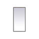 Pier 30 X 20 inch Black LED Mirror