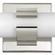 Aiden LED 31 inch Polished Nickel Vanity Light Wall Light, Vertical