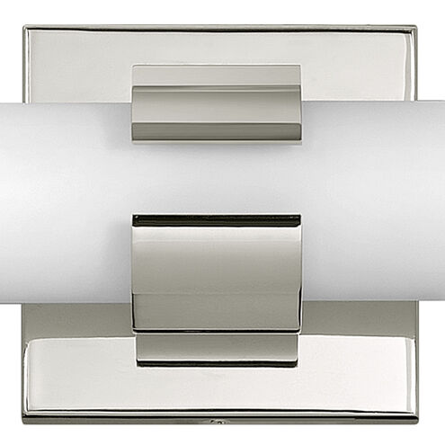 Aiden LED 31 inch Polished Nickel Vanity Light Wall Light, Vertical
