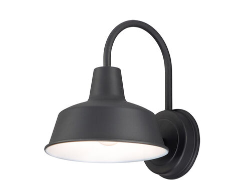 Pier M 1 Light 11 inch Black Outdoor Wall Mount