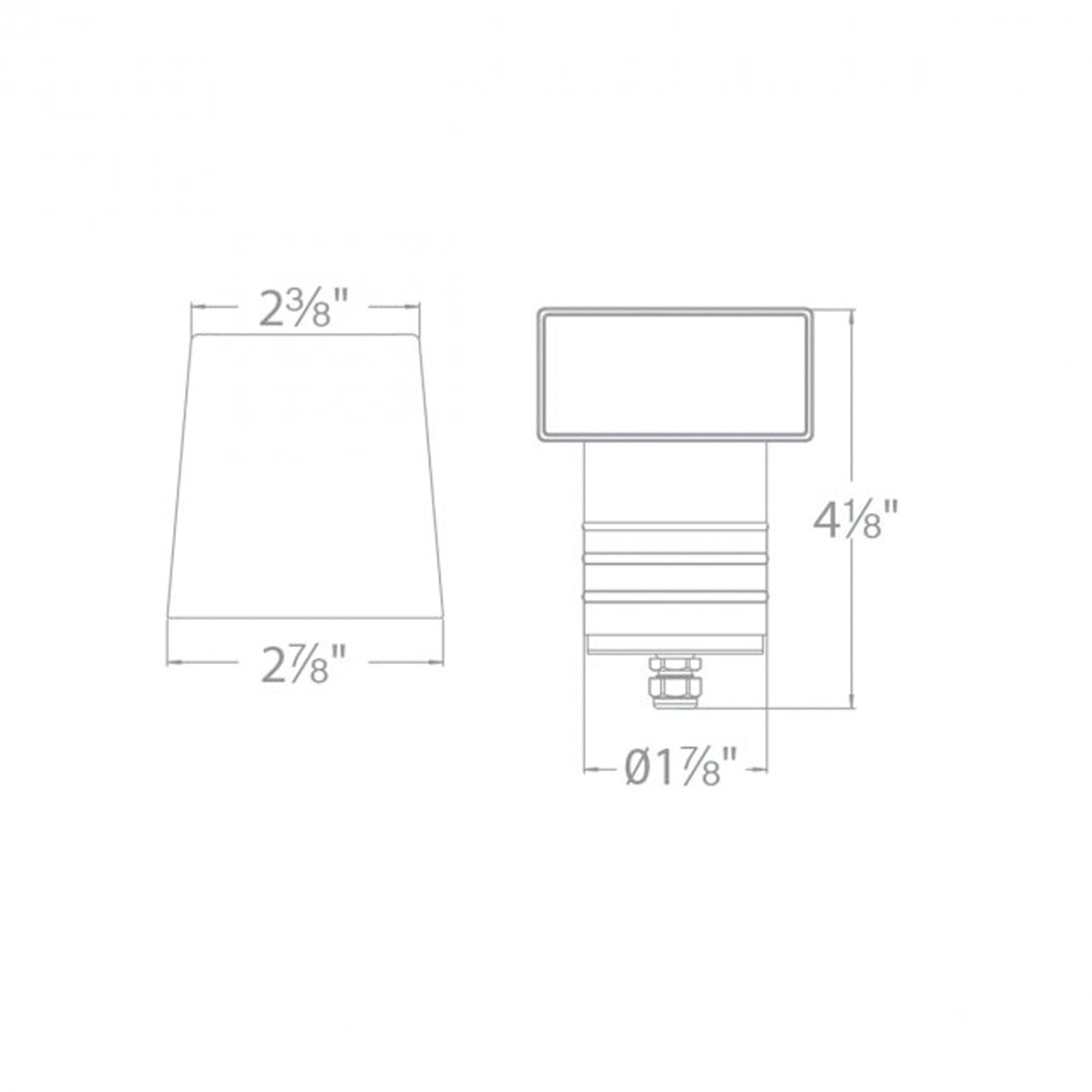 Tyler 12 4.1 watt Stainless Steel Coated in Bronze Path Lighting in 3000K, Bronzed Stainless Steel, WAC Landscape