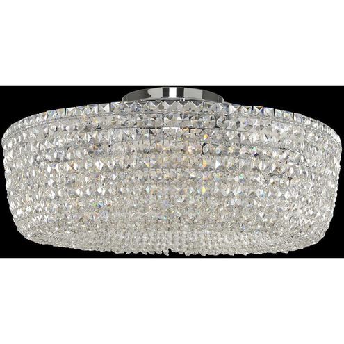 Cesano 8 Light 32 inch Chrome Semi Flush Mount Ceiling Light