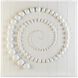 Pearl Spiral I Hand Painted Shadowbox
