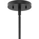 Latham 1 Light 9 inch Matte Black Pendant Ceiling Light