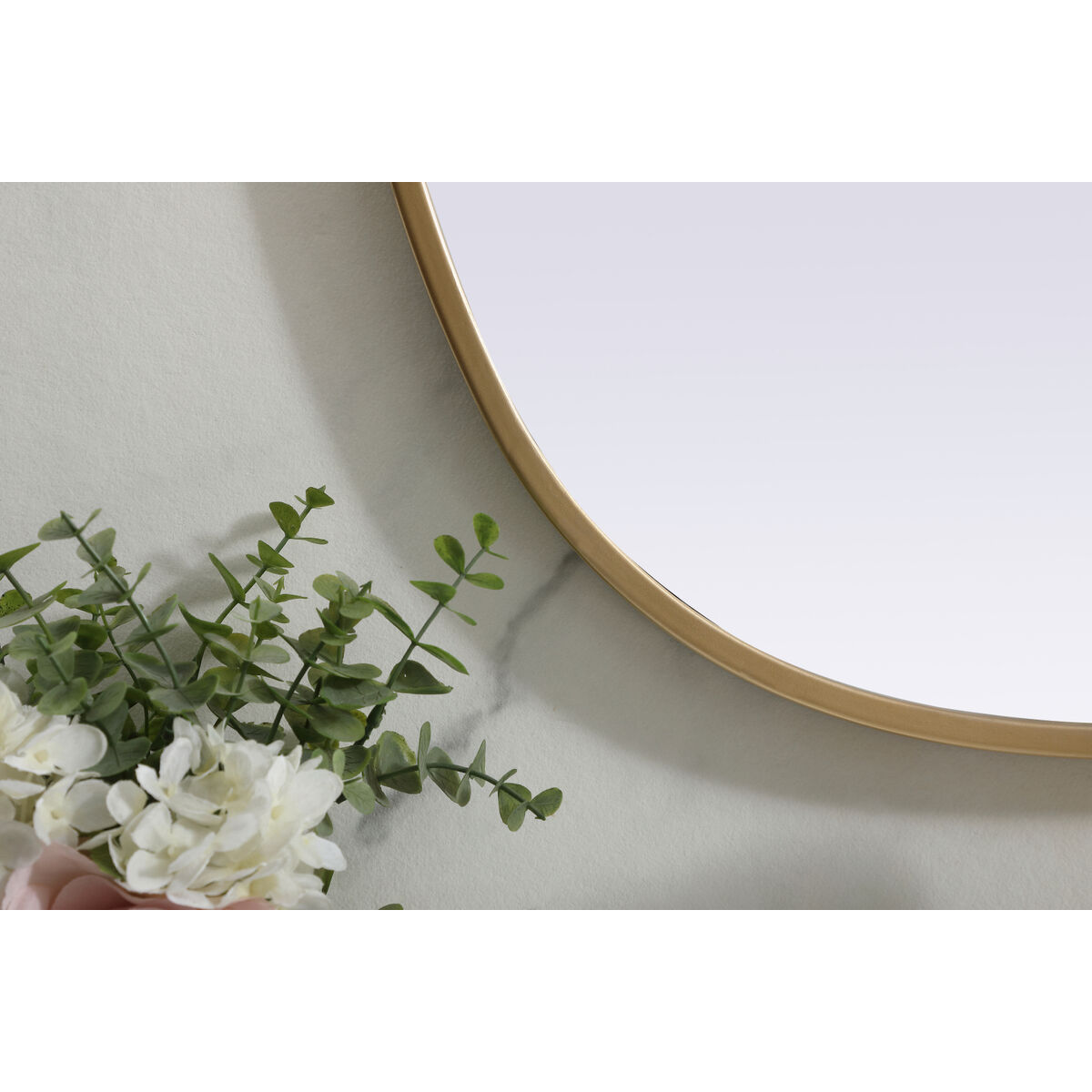 Brynn 30 X 20 inch Brass Mirror in 20 x 30