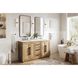 Chase 60 X 34 inch Linen Oak Bathroom Vanity Cabinet