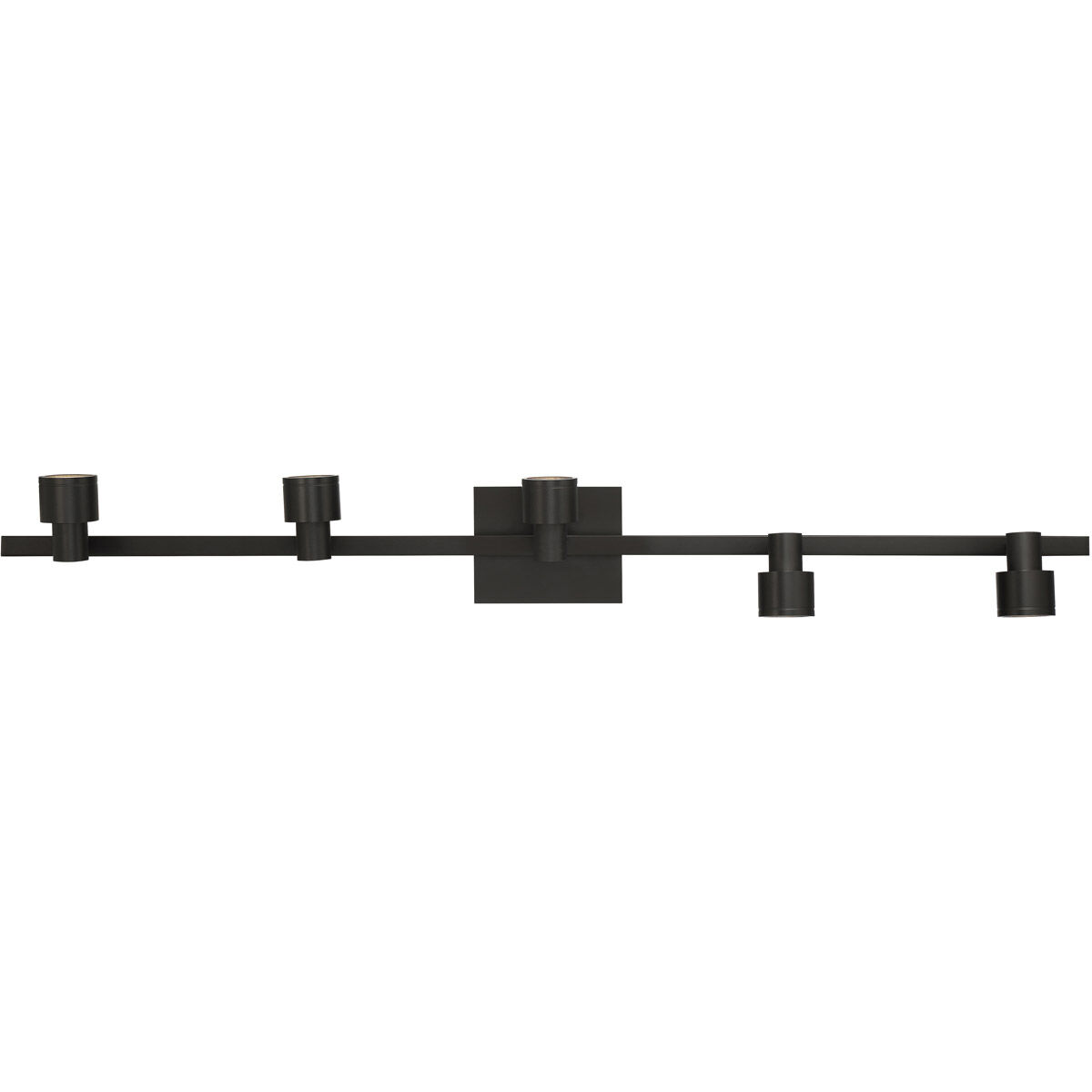 Lincoln 120 Matte Black Track Ceiling Light