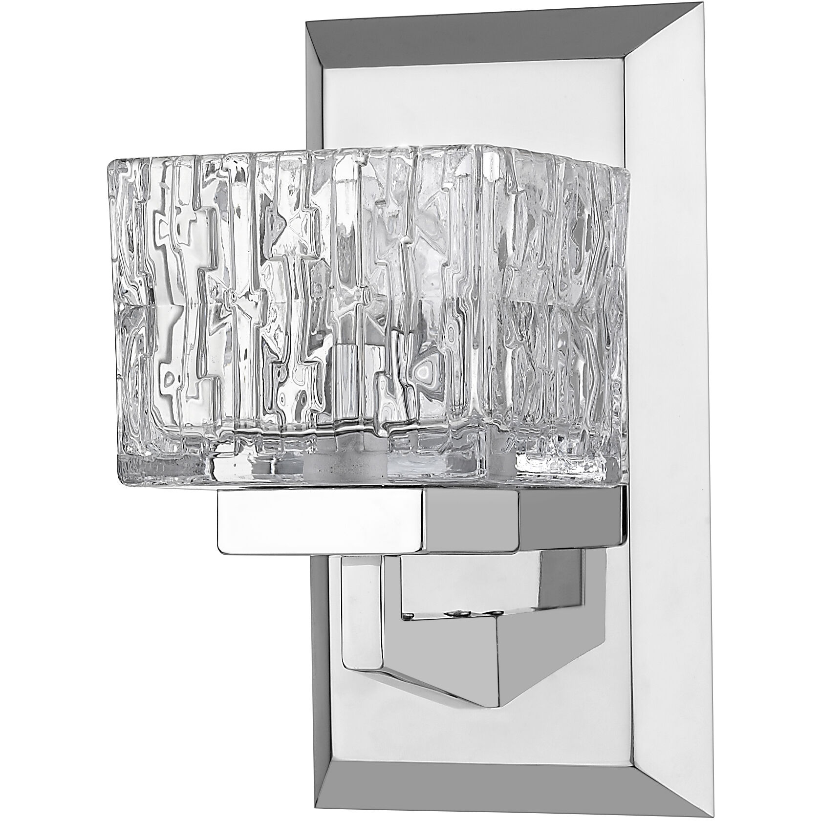 Rubicon 1 Light 4.75 inch Chrome Wall Sconce Wall Light in G9
