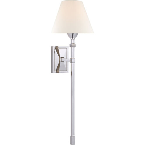 Alexa Hampton Jane 1 Light 7.75 inch Polished Nickel Single Tail Sconce Wall Light, Large