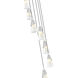 Aimie 7 Light 18 inch Brushed Nickel Chandelier Ceiling Light