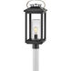 Coastal Elements Atwater LED 23 inch Black Outdoor Post Mount Lantern, Low Voltage