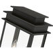 Princeton 2 Light 21 inch Black with Polished Chrome Outdoor Post Top Lantern, Large