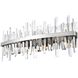Serena 8 Light 30 inch Chrome Bath Sconce Wall Light