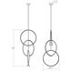Torc LED 25 inch Satin White Pendant Ceiling Light
