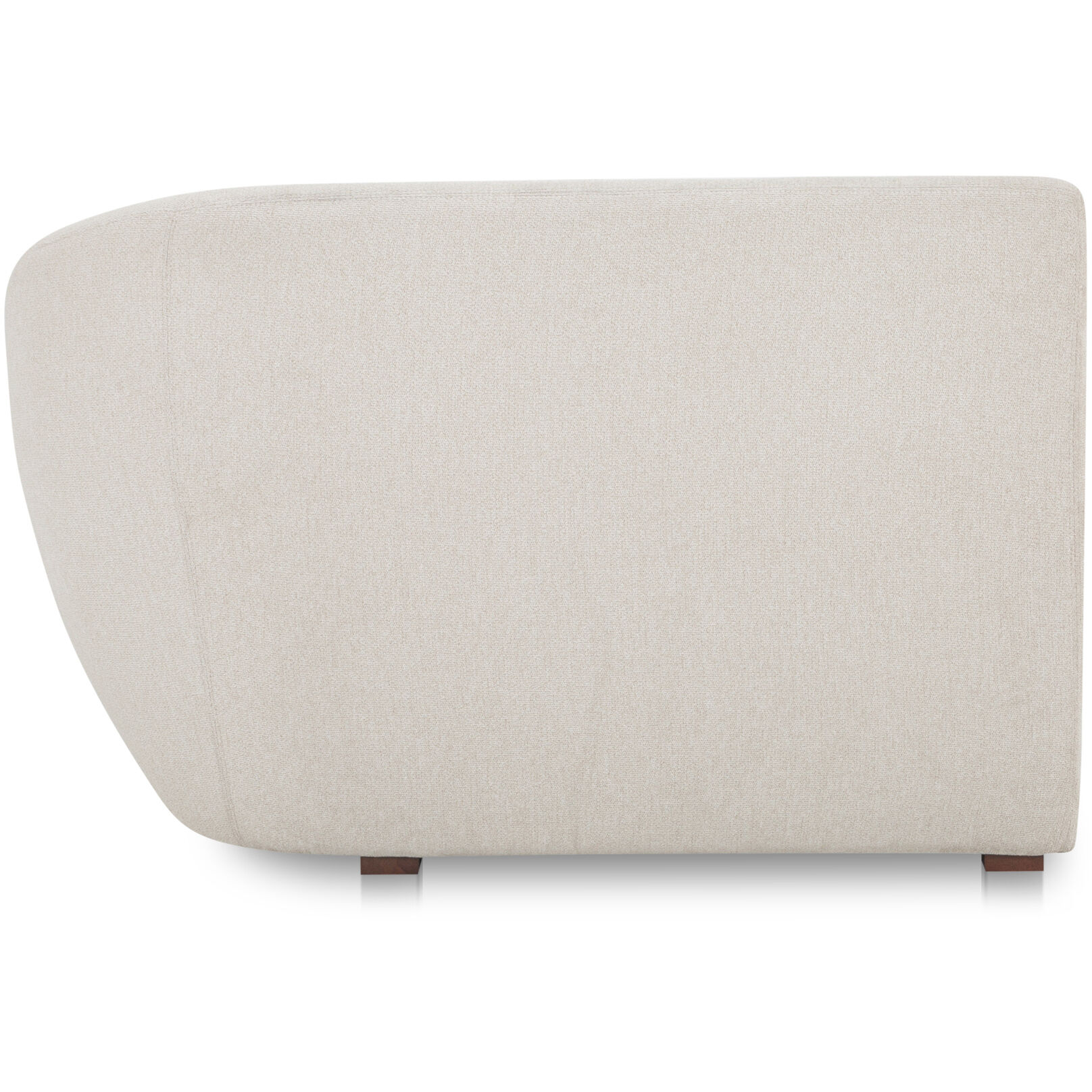 Amelia White Sofa, Right
