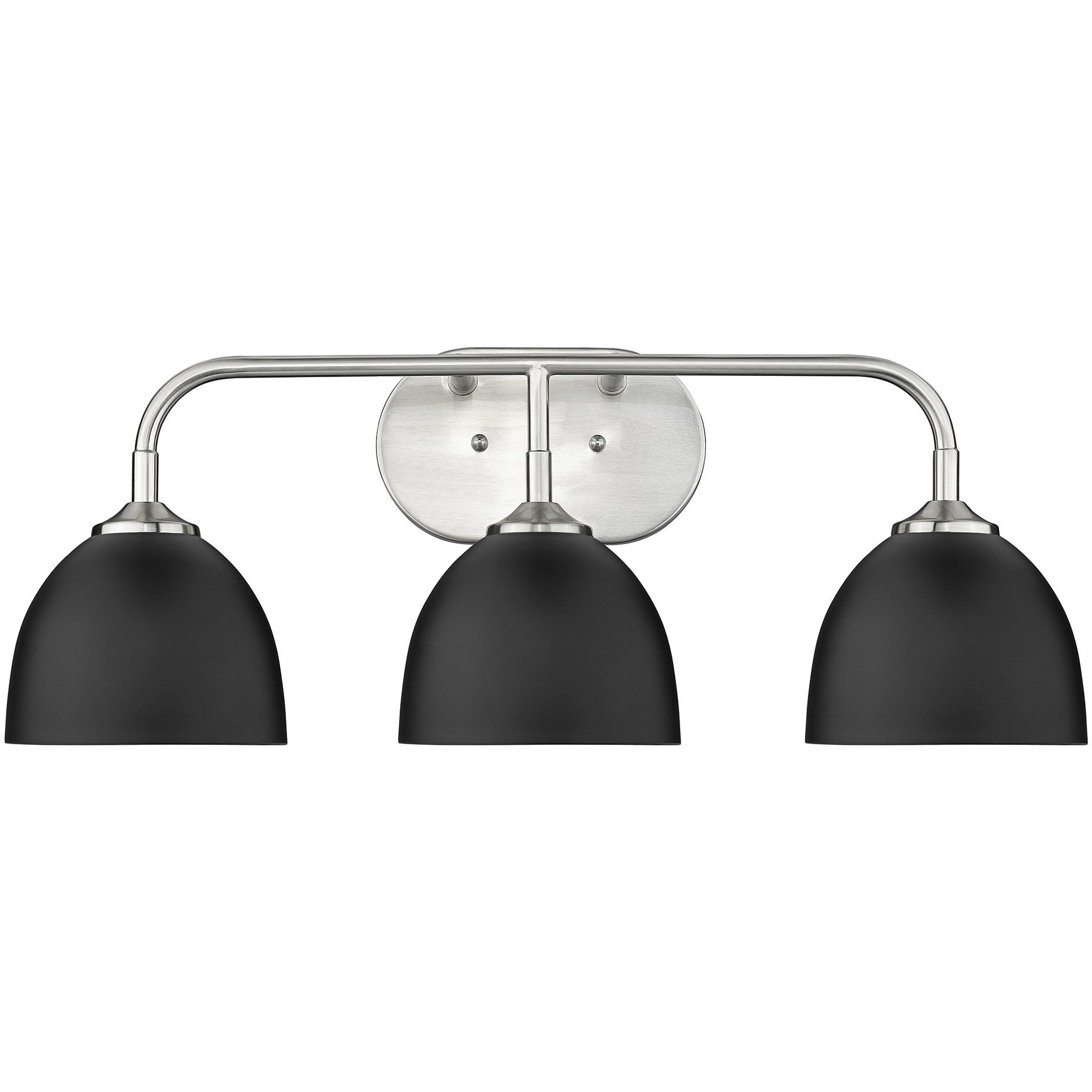 Yep Zoey Vanity Wall Light in Pewter, Matte Black