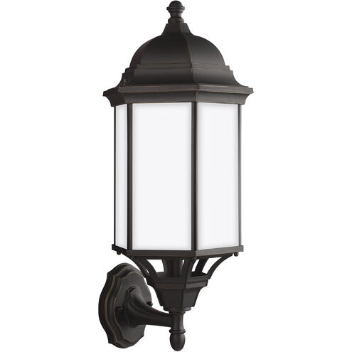 Sevier 1 Light 21.75 inch Antique Bronze Outdoor Wall Lantern, Large