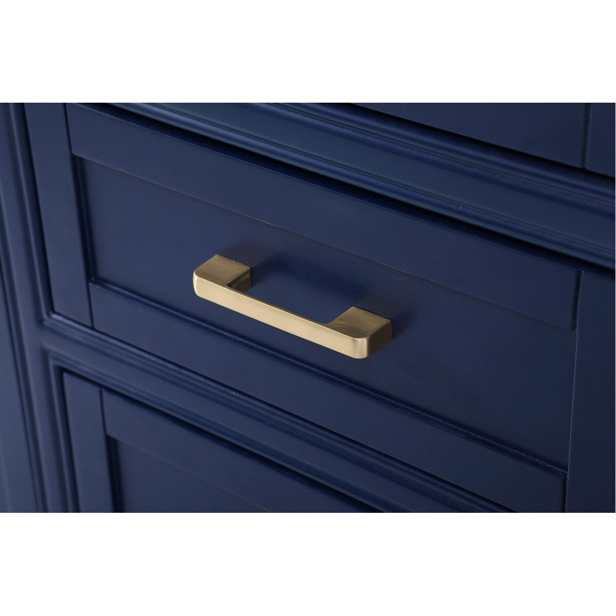 Americana 60 X 22 X 35 inch Blue Vanity Sink Set