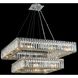 Quadro 20 Light 38 inch Chrome Pendant Ceiling Light