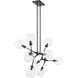 Nexpo LED 50.38 inch Coal Chandelier Ceiling Light, Island Light