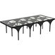 Akashi 68 X 30 inch Matte Black Coffee Table