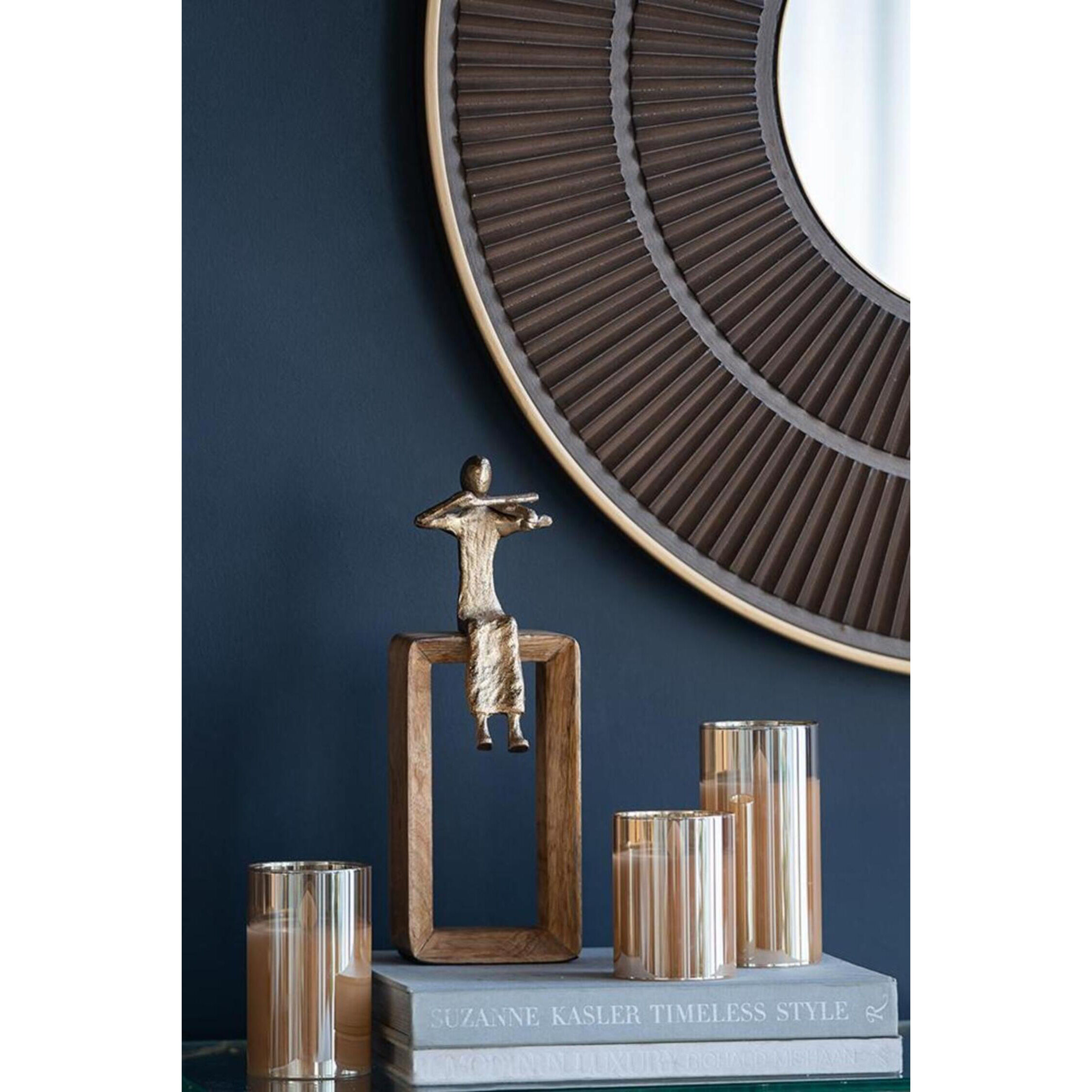 Musician Gold and Natural Figurine