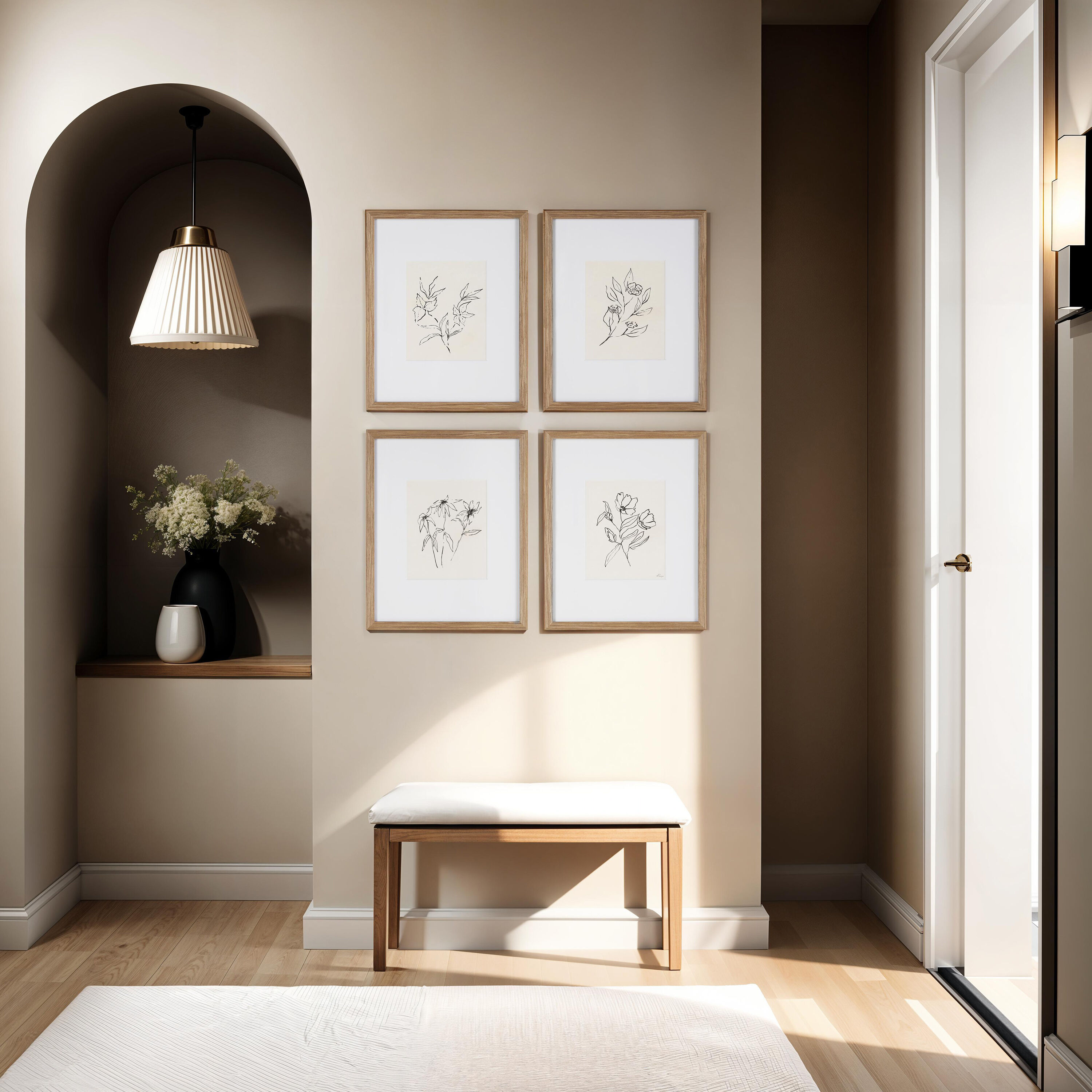 Palmela Wall Art, Set of 4