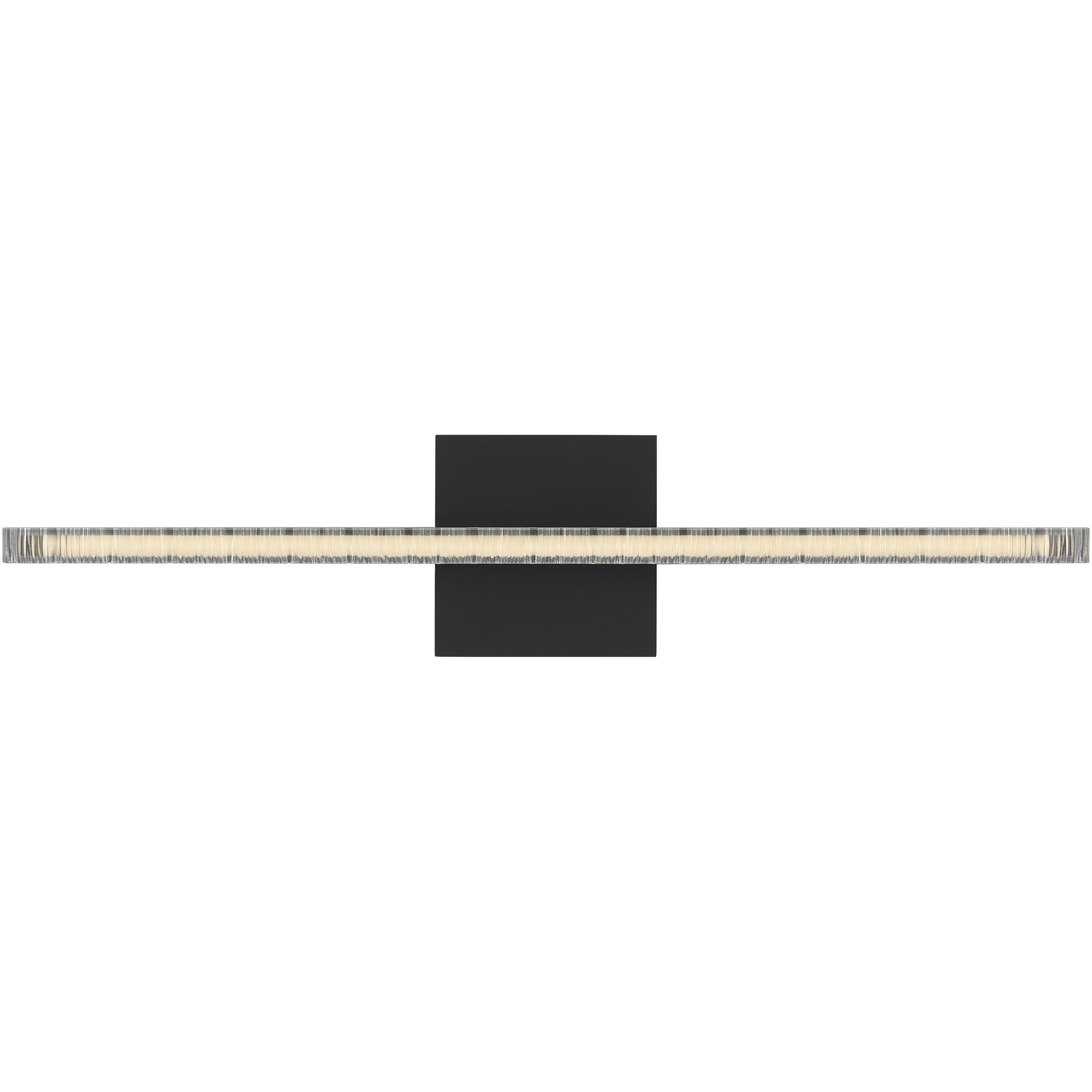 Mick De Giulio Serre LED 24 inch Nightshade Black Bath Vanity Wall Light