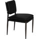 Elvis Steel Gray Powder Coat and Ebony Black Dining Chair